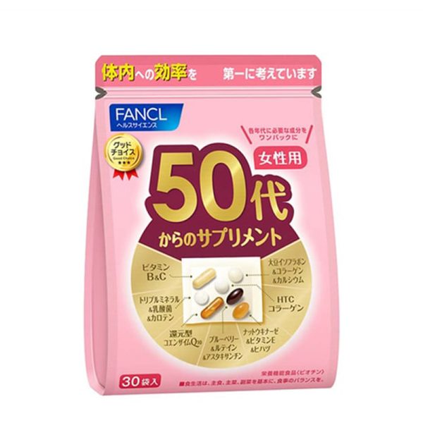 FANCL Multivitamin Supplement for Women 50s+ 30 pcs