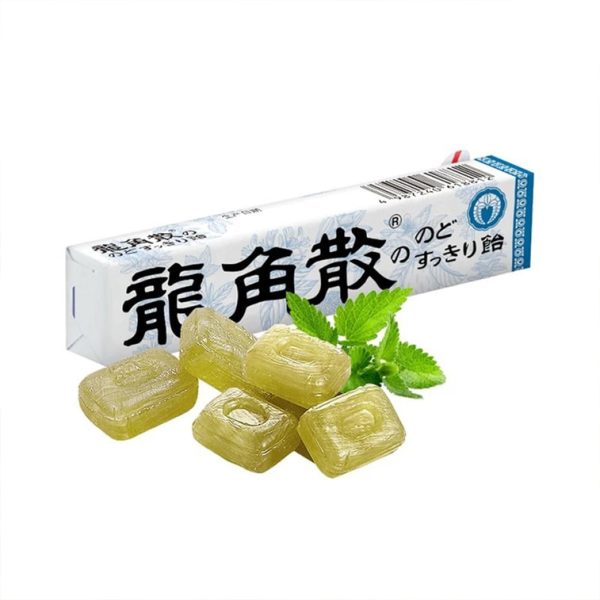 RYUKAKUSAN Herbal Throat Candy Stick Pack Mint 42g