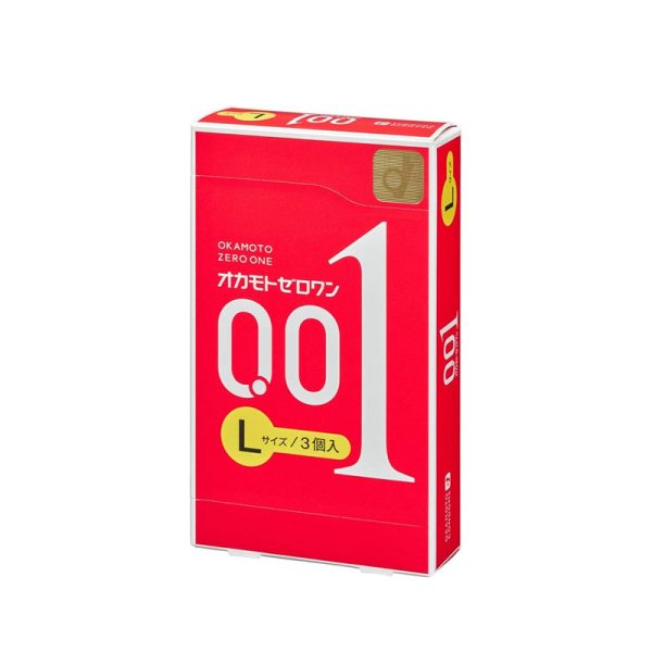 OKAMOTO 001 Large Condoms 3 pcs
