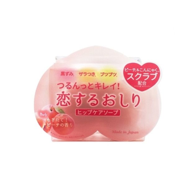 PELICAN Peach Scented Hip Care Soap Moisturizing 80g