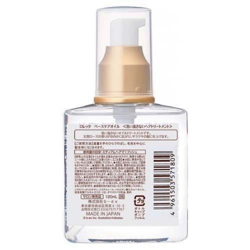 Loretta Base Care Oil 120ml - Obrázek 2