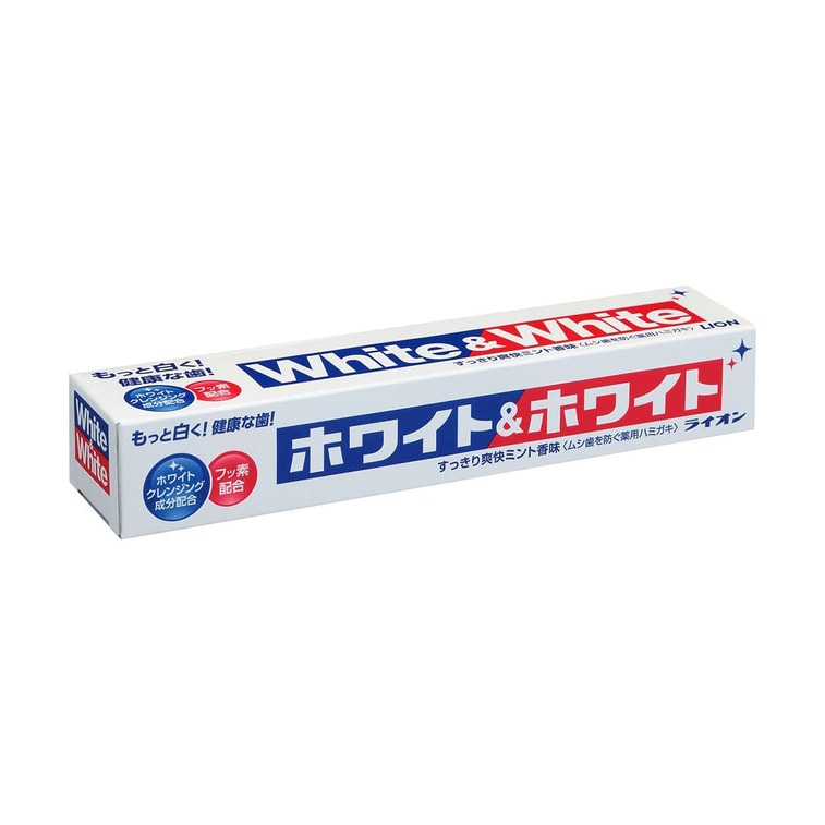 LION White & White Toothpaste 150g - immagine 2