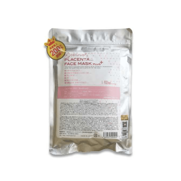 ceruru.b Placenta Face Mask Plus 5pcs