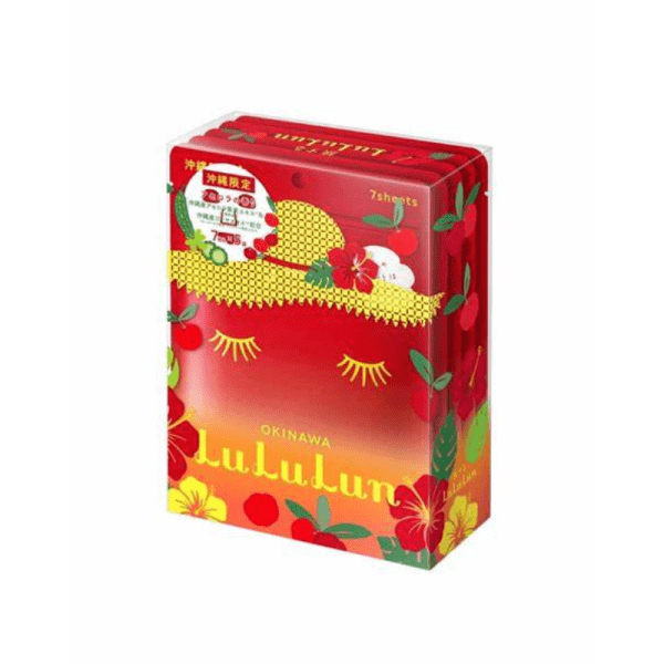 Lululun Face Mask Acerola Scent 7 Sheets Okinawa limited