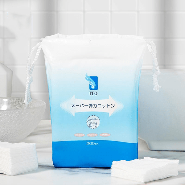 ITO Super Elastic Cotton Pads 200 Count