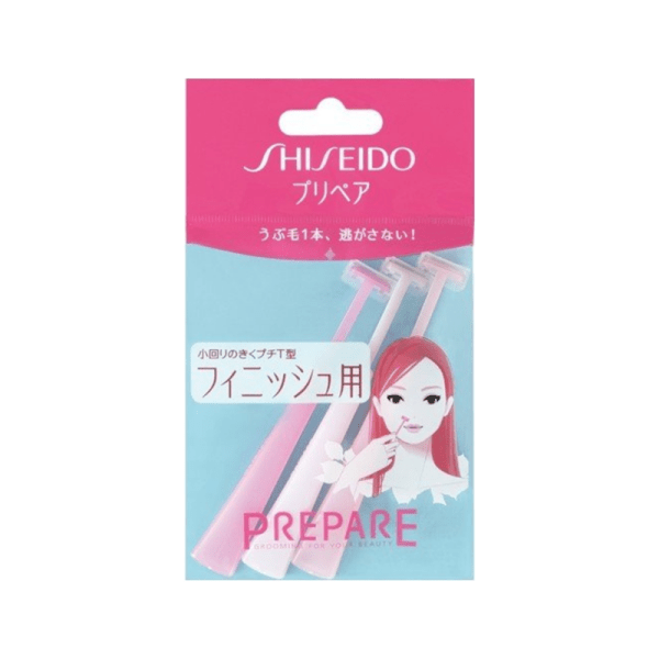SHISEIDO Prepare Finishing Petite T Razor 3pcs