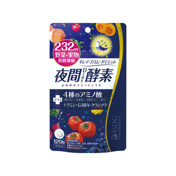 ISDG Night Diet Enzyme Supplements 120 pcs