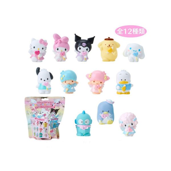SANRIO 12 Characters Shaped Bath Ball Bath Agent Blind Box Bath Ball 12 Random