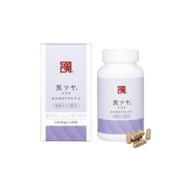 KUROTSUYA Supplement For Hair Additional Issuance Black Hair 180tablet