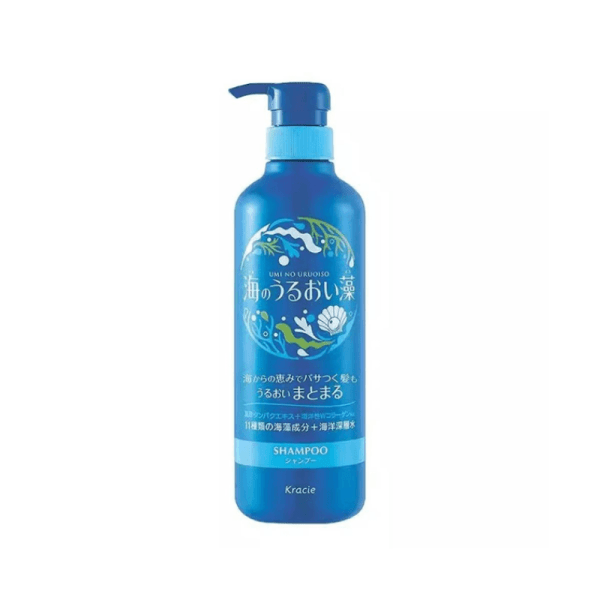 KRACIE Moisturizing Seaweed Shampoo 490 mL