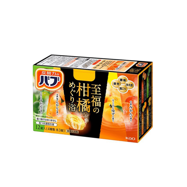 Bab Blissful Citrus Bath Tablets 12pcs