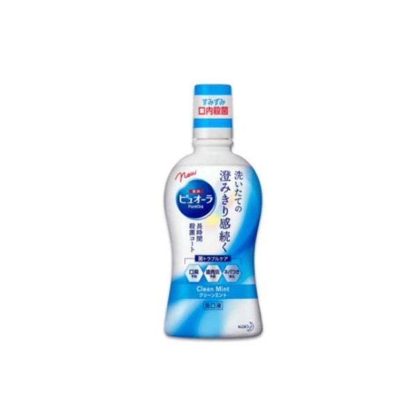 KAO PureOra Clean Mint Mouthwash 420 mL