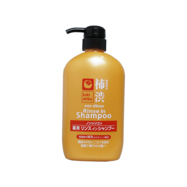 KUMANOYUSHI Persimmon Non-Silicone Medicinal 2-in-1 Shampoo & Conditioner 600ml