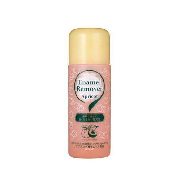KOJI ERA Nail Polish Remover Peach & Almond Scent 220ml