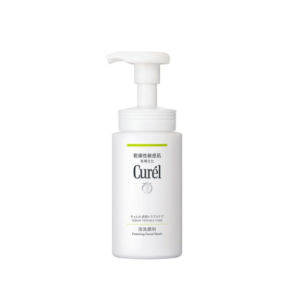KAO Curél Sebum Trouble Care Foaming Facial Cleanser 150ml