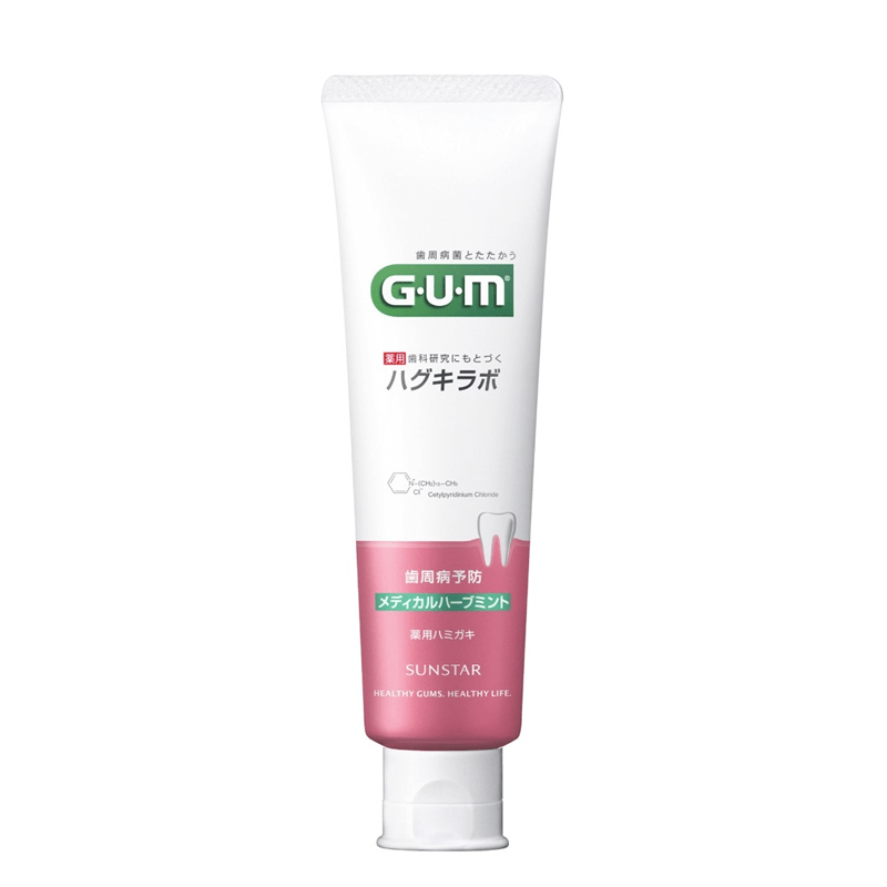 GUM Hug Kirabo Dental Paste Medical Herb Mint - immagine 3