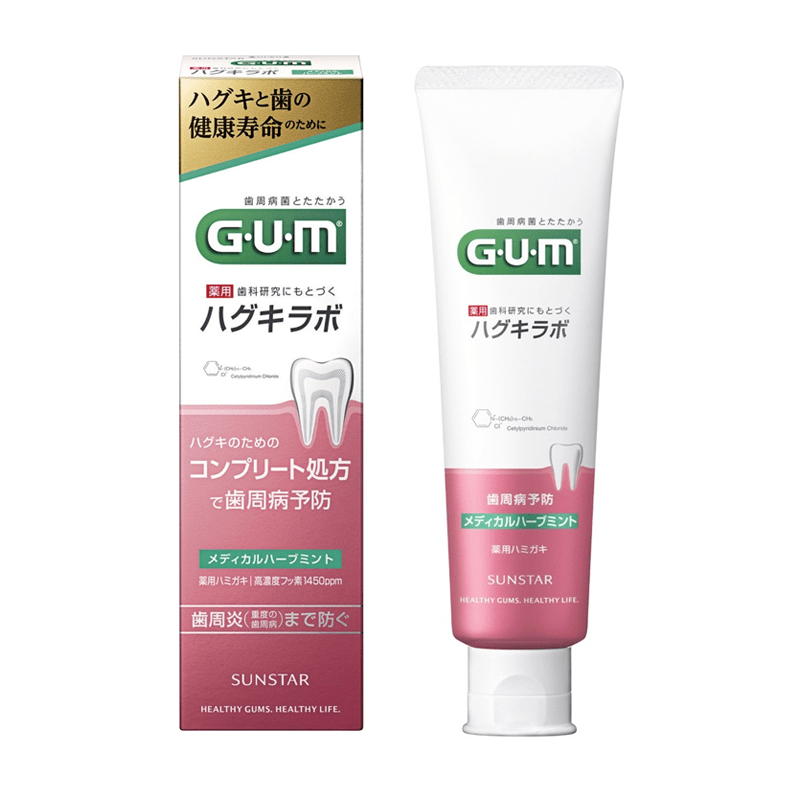 GUM Hug Kirabo Dental Paste Medical Herb Mint