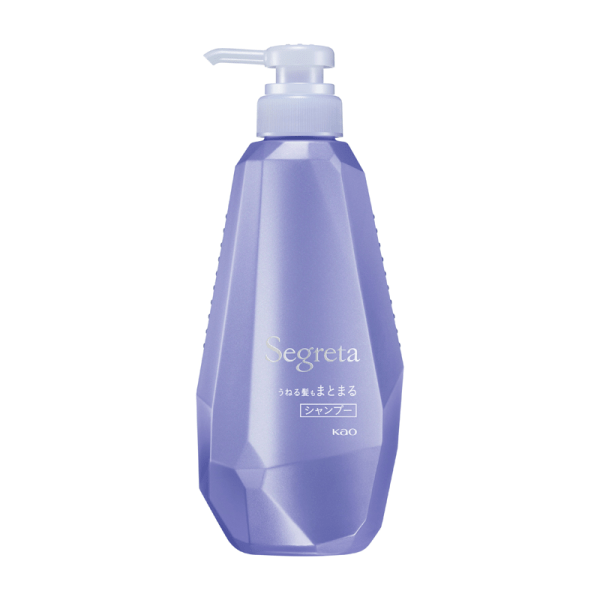 KAO Segreta shampoo rolling hair
