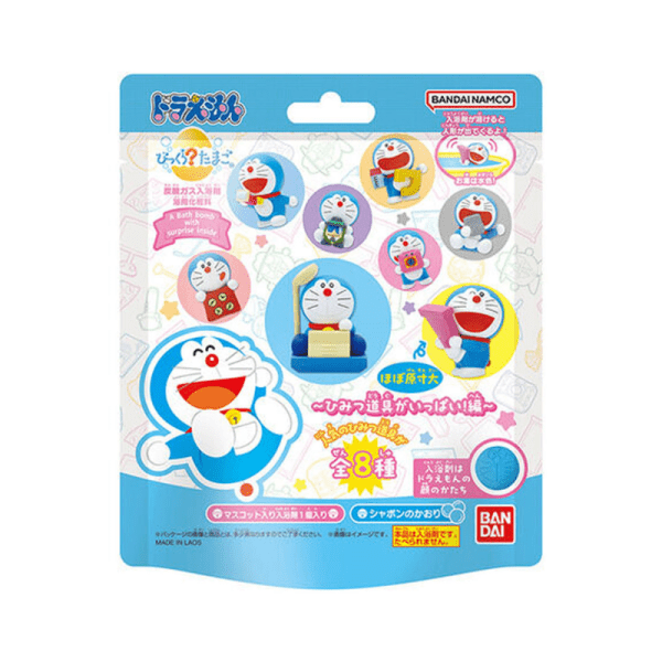 BANDAI BANDAI Bath Ball Bath Agent Blind Box Bath Toy Ball Doraemon Magic Props