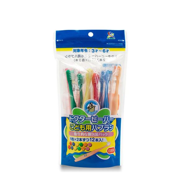 Dr. Beaver Childrens Toothbrush 12pcs 90g