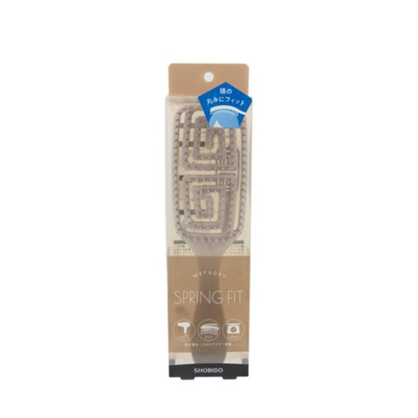 SHOBIDO Spring Fit Hairbrush 60g