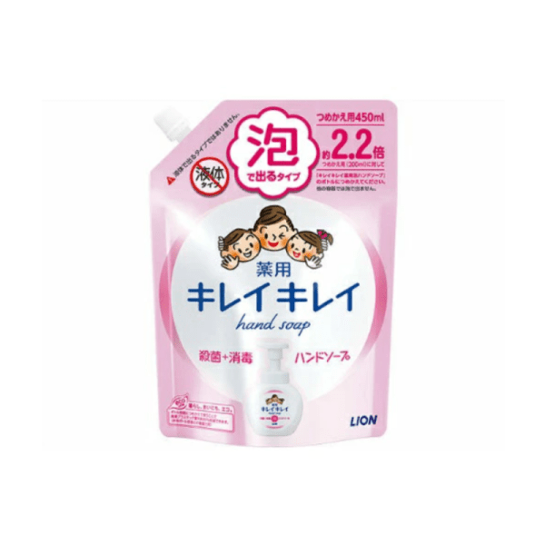 LION Kids Hand Sanitizer Refill Pack 450ml