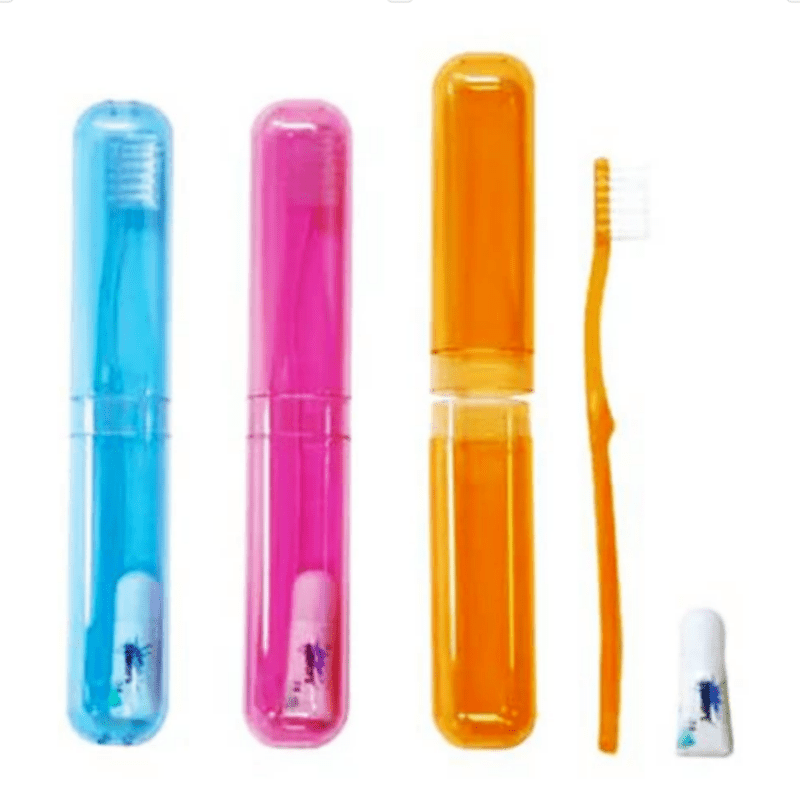 ANNECY Portable Toothbrush & Toothpaste 3 Colors 1 Set 36g - Image 4