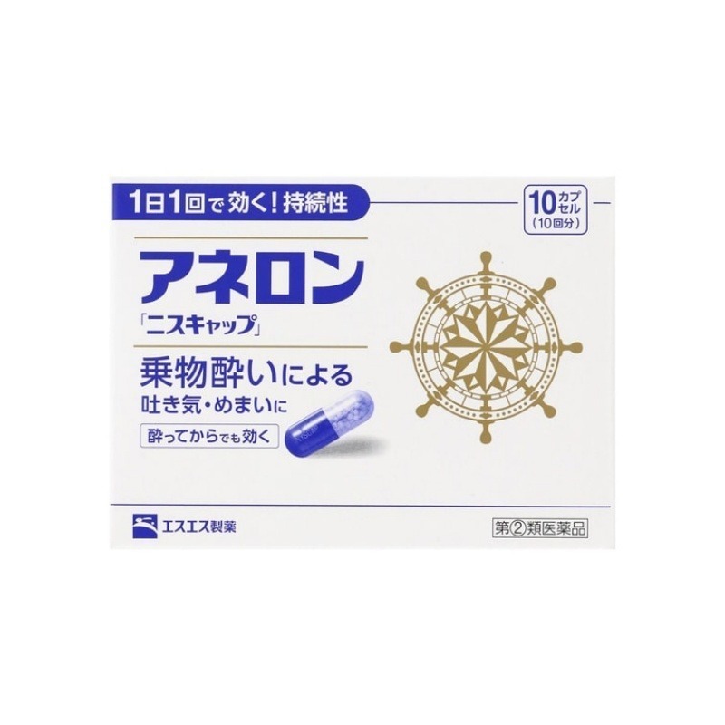 SS Pharmaceuticals Aneron Niscap Anti-Nausea Medicine 10pcs - Image 2