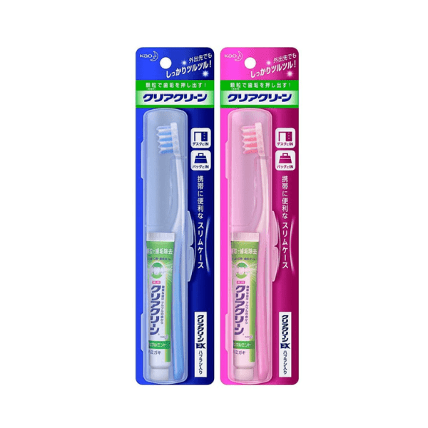KAO ClearClean Portable Toothbrush Kit