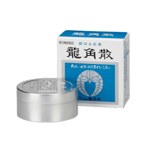 RYUKAKUSAN Herbal Soothing Throat and Phlegm Relief Soothes Throat Powder 20g