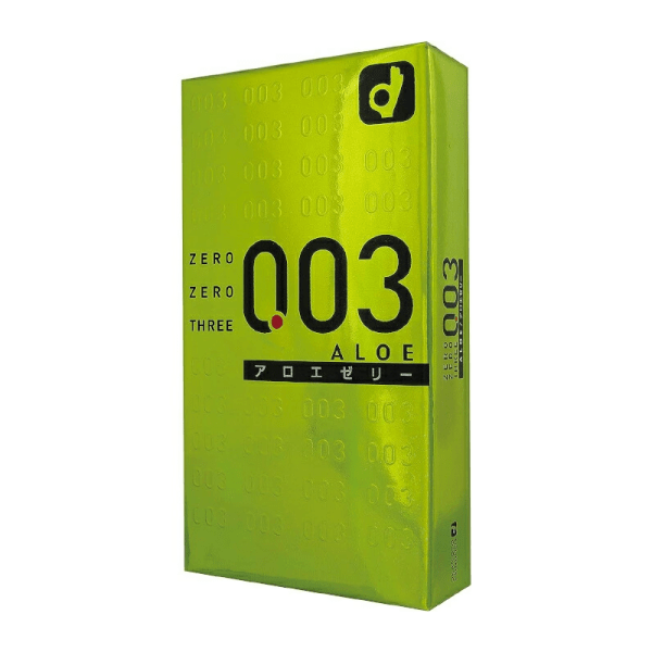 OKAMOTO 003 Condoms Natural Aloe Vera Essence 10pcs