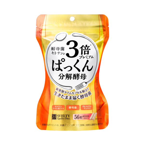 SVELTY Pakkun Yeast Triple Premium Supplements 56 pcs
