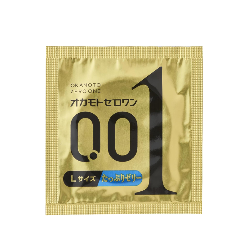 OKAMOTO 0.01 Large Lubricated Condoms 3 pcs - Image 3