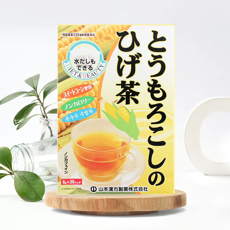 YAMAMOTO KANPO Healthy Corn Silk Tea 8g×20 bags - ຮູບທີ 2