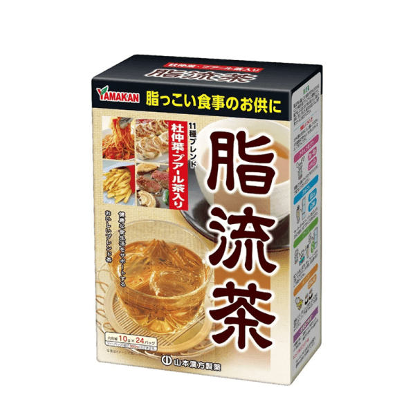 YAMAMOTO KANPO Mixed Herbal Fat Flow Diet Tea 10gx24 Package