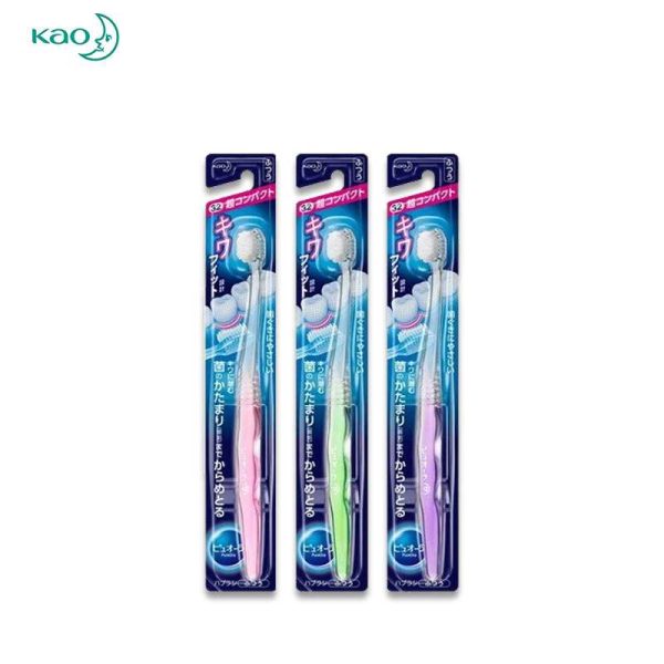 KAO PureOra Ultra Compact Regular Toothbrush 1 pack