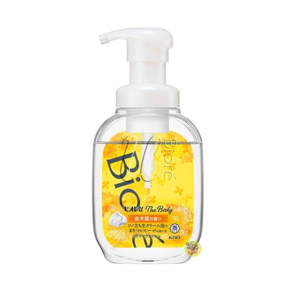 KAO Biore Mild Foaming Shower Gel Osmanthus 540ml