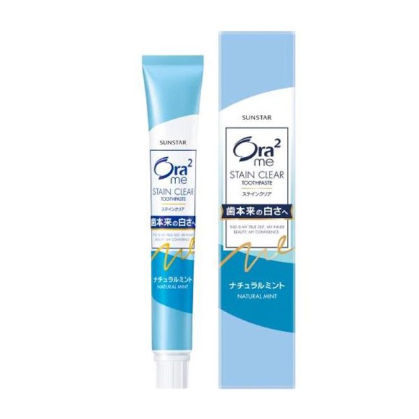 Ora2 Me Stain Clear Natural Mint Toothpaste 20 g
