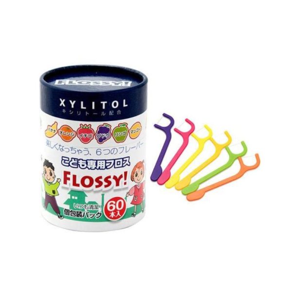 Flossy Xylitol Dental Floss 60 pcs 111g