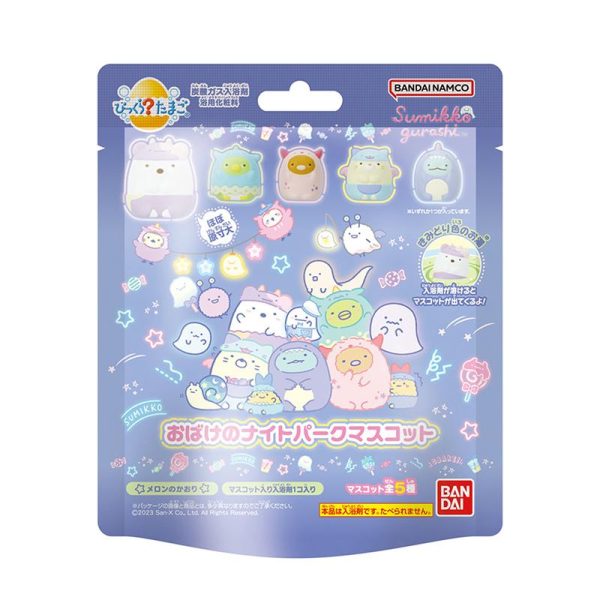 BANDAI Sumikko Gurashi Grape-Scented Bath Bomb with Random Figurine 75 g