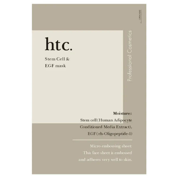 HTC stem cell & EGF mask 1sheet