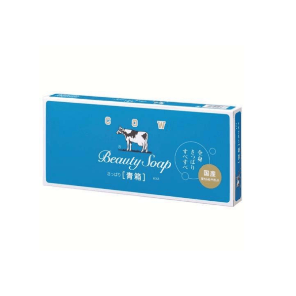 COW Milk Soap Blue Box, 6 Pieces 591g