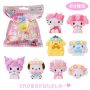 SANRIO bath ball ring badge 8 random
