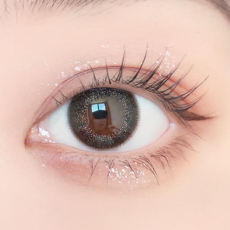 envie 1Day Olive Brown DIA|14.0mm 10pcs Color Contact Lenses - Image 2