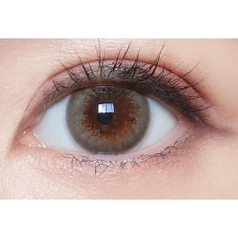 Flurry 1Day Half Ash Green DIA|14.1mm 10pcs Color Contact Lenses - slika 2