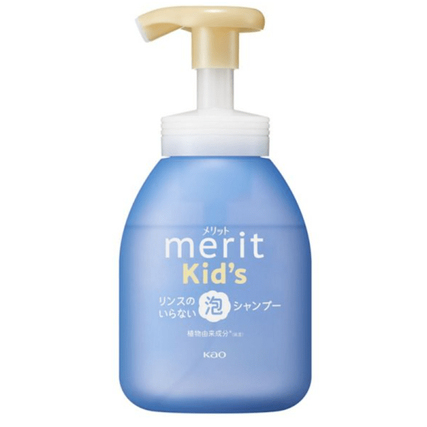 KAO merit Children’s Foam Wash and Protect Shampoo 330ml