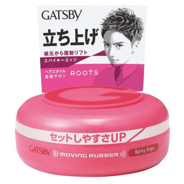 GATSBY Strong Hair Clay Wax Pink Hard Hair Wax 80g