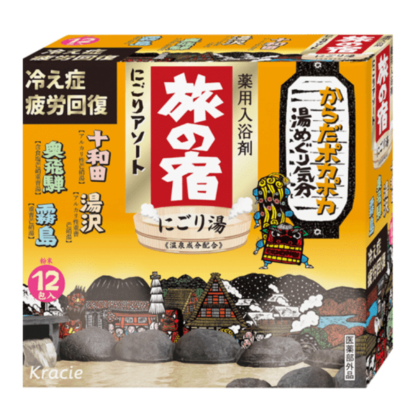 KRACIE Tabinoyado Nigori Assortment 25g x 12 packets