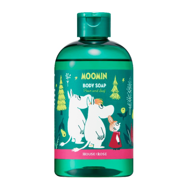 HOUSE OF ROSE oh baby Moomin Body Soap PF Pear and Forest Leaf Scent 300ml