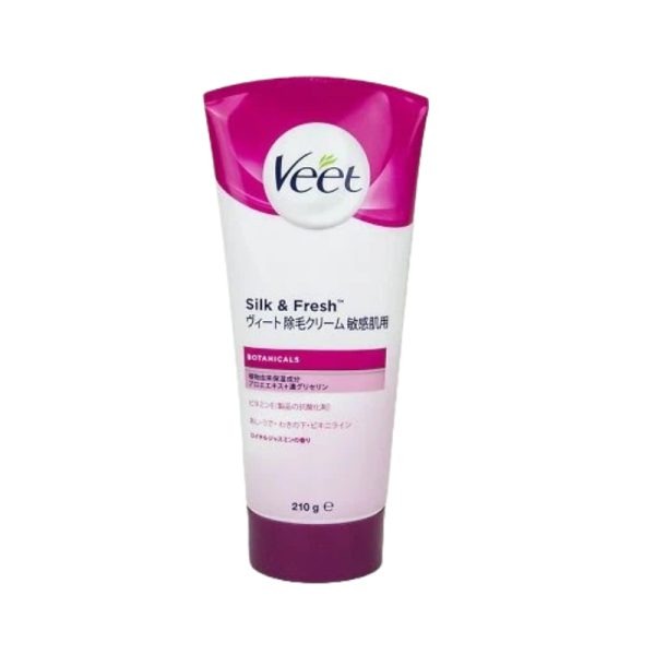 Veet Botanicals Hair Removal Cream for Sensitive Skin 210g